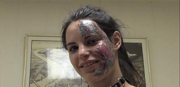  Crazy Fucking Tattoo On Half of her Beautiful Face